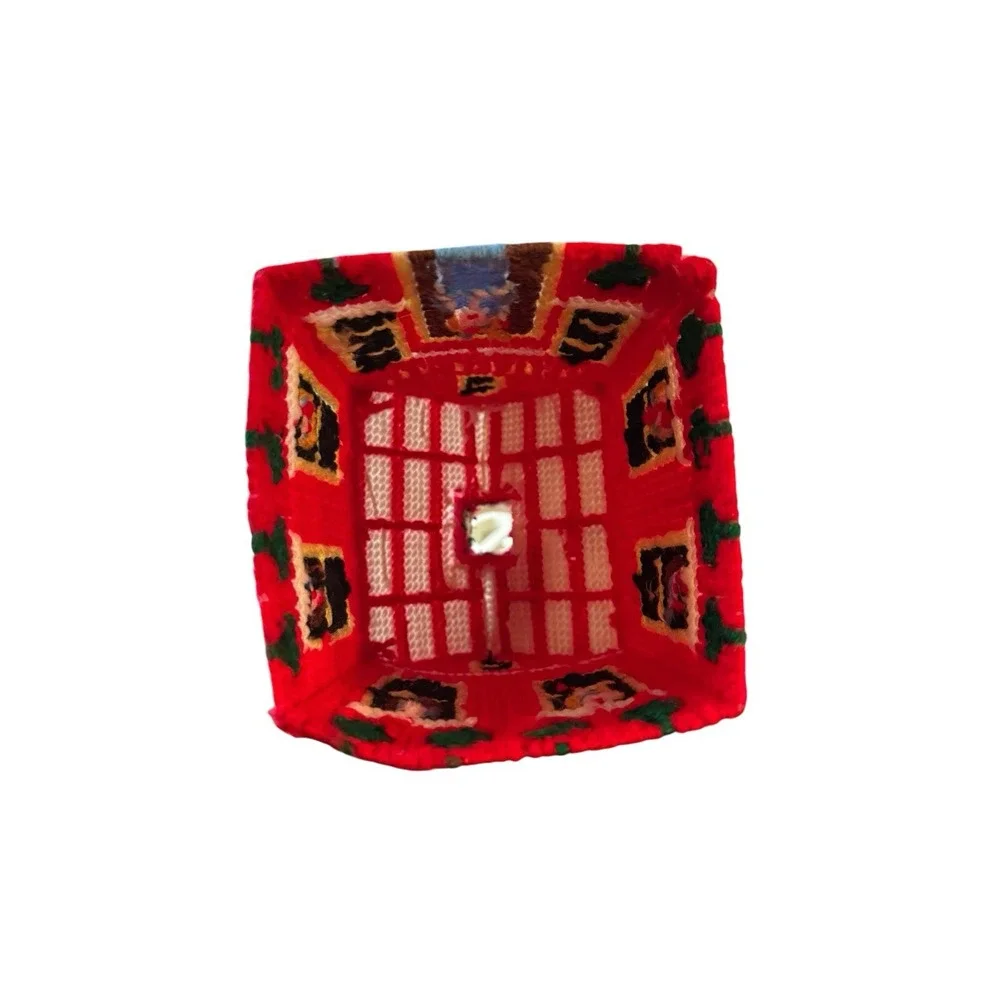 Homemade Little Red‎ Schoolhouse Kleenex Tissue Cover Great 4 Teachers & School